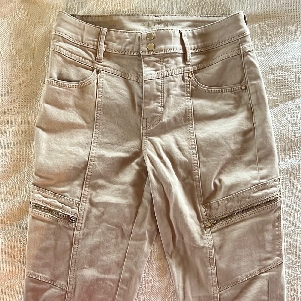 White House black market beige pants